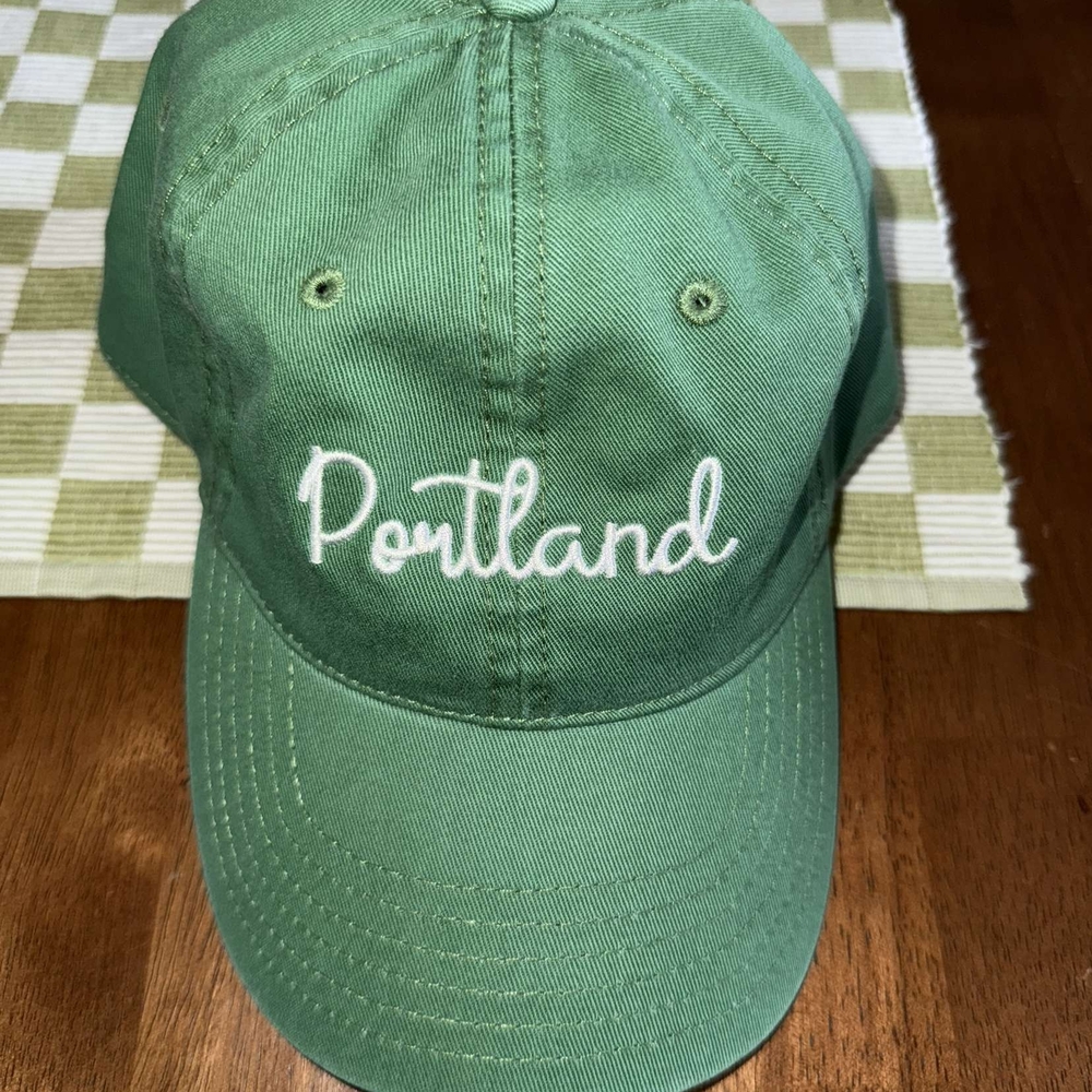 Green Portland Baseball Cap